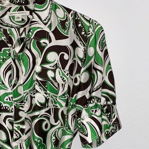 BANANA REPUBLIC Collared & Belted Midi Shirt Dress